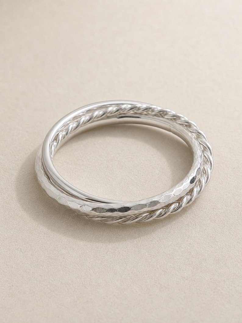 Interwoven Wiggle Fidget Ring