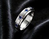 Blue BIrthstone Jewelry Men — photo 7
