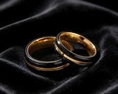 Black Gold Spinner Ring Men — photo 7