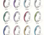 Birthstone Spinner Ring for Women — photo 5