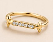 Gold Spiky Fine Jewelry Women — photo 1