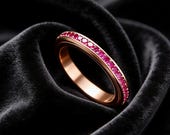 October Birthstone Spinner Ring Women — photo 6
