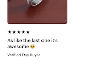 Gold Fidget Ring, Calming Gift for Women — photo 3