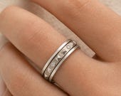 Sterling Silver Spinner Ring — photo 2