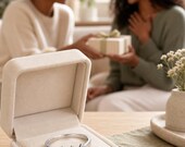 Triangle Zirconia Tactile Fidget Ring for Women — photo 2