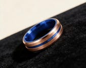Two Tone Fidget Ring Men — photo 9