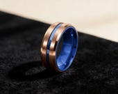Two Tone Fidget Ring Men — photo 8