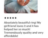 Gold Fidget Ring women — photo 2