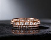 Iced Out Spin Wedding Band — photo 3