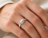 Ribbed Roller Spinner Fidget Ring — photo 4