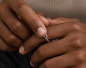 Dot Bar Tactile Fidget Ring — photo 4