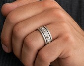 Sterling Silver Spinner Ring — photo 2