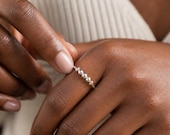 Sliding Bead Wiggle Fidget Ring for Women — photo 2