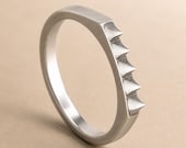 Triangular Teeth Pain Stim Fidget Ring — photo 1
