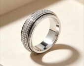Iced Out Spinner Ring — photo 1