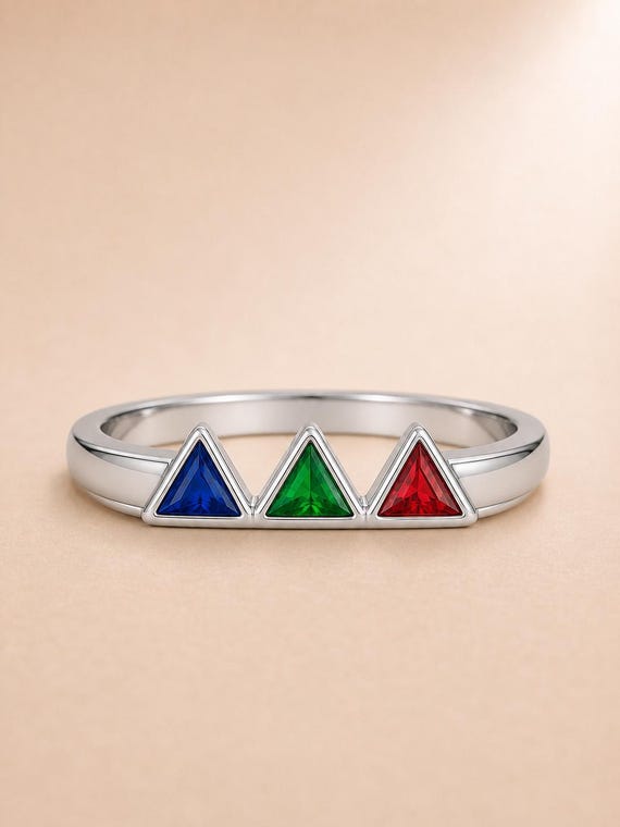Birthstone Fidget Ring