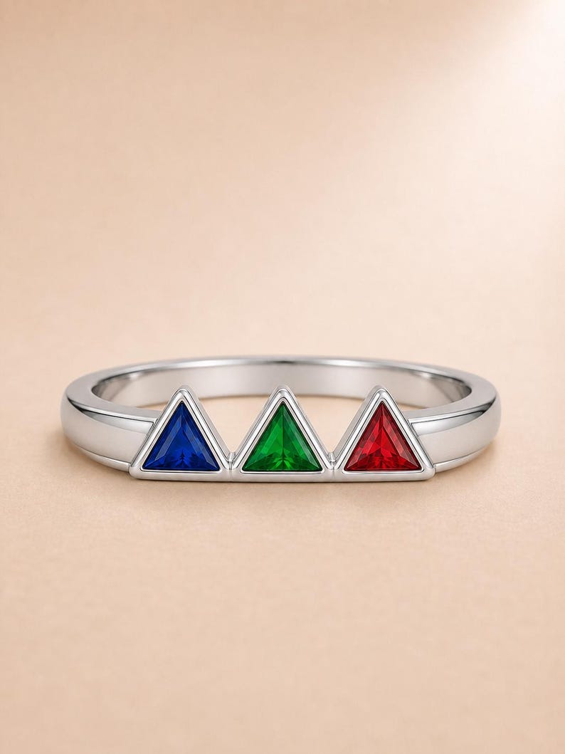 Birthstone Fidget Ring