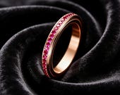 October Birthstone Spinner Ring Women — photo 4