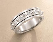 Sterling Silver Spinner Ring — photo 1