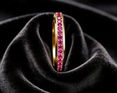 October Birthstone Spinner Ring Women — photo 8