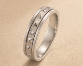 Sterling Silver Spinner Ring — photo 4