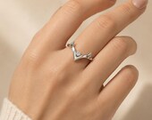 Minimal Spiky Fidget Ring Women — photo 2