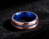 Two Tone Fidget Ring Men — photo 4
