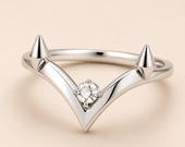 Minimal Spiky Fidget Ring Women — photo 3