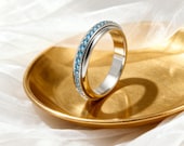 Birthstone Spinner Ring for Women — photo 9
