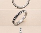 Dot Bar Tactile Fidget Ring — photo 3