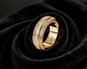 Sterling Silver Spinner Wedding Ring — photo 4
