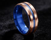 Two Tone Fidget Ring Men — photo 2