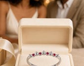 Ruby Red CZ Spike Ring — photo 2