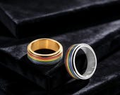 Pride Fidget Ring for LGBTQ — photo 2