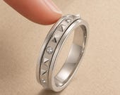 Sterling Silver Spinner Ring — photo 5