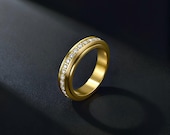 Gold Spinner Ring Women — photo 2