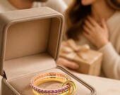 Gold  Interlocking Stackable Ring — photo 2