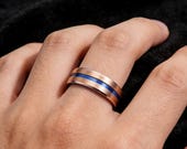 Two Tone Fidget Ring Men — photo 5
