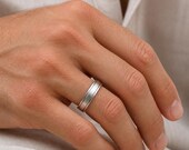 Minimalist Spinner Ring for Men — photo 4