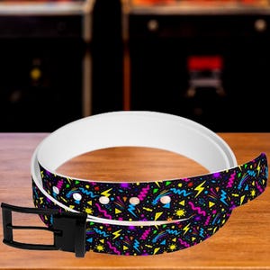 80s Neon Belt - Etsy display picture 1