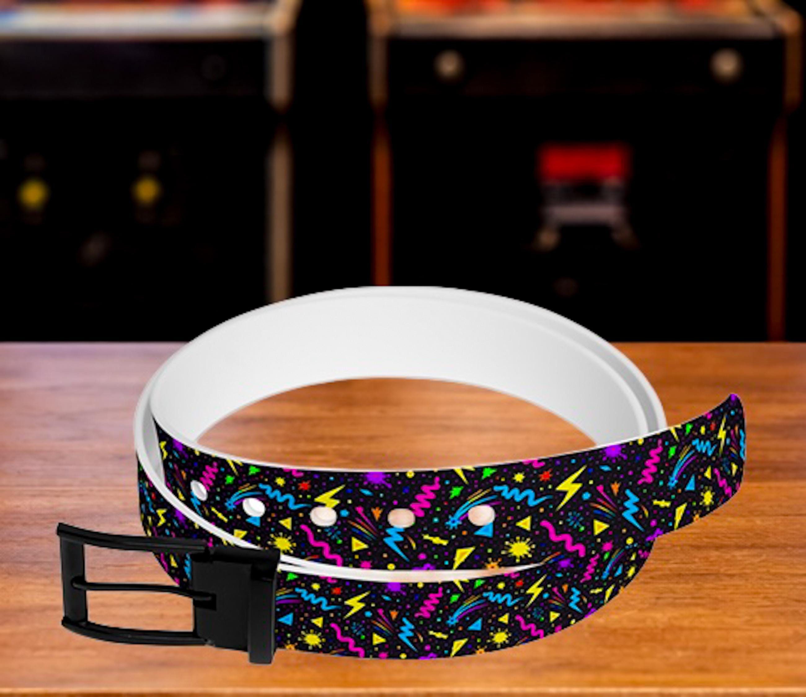 80s Neon Belt - Etsy