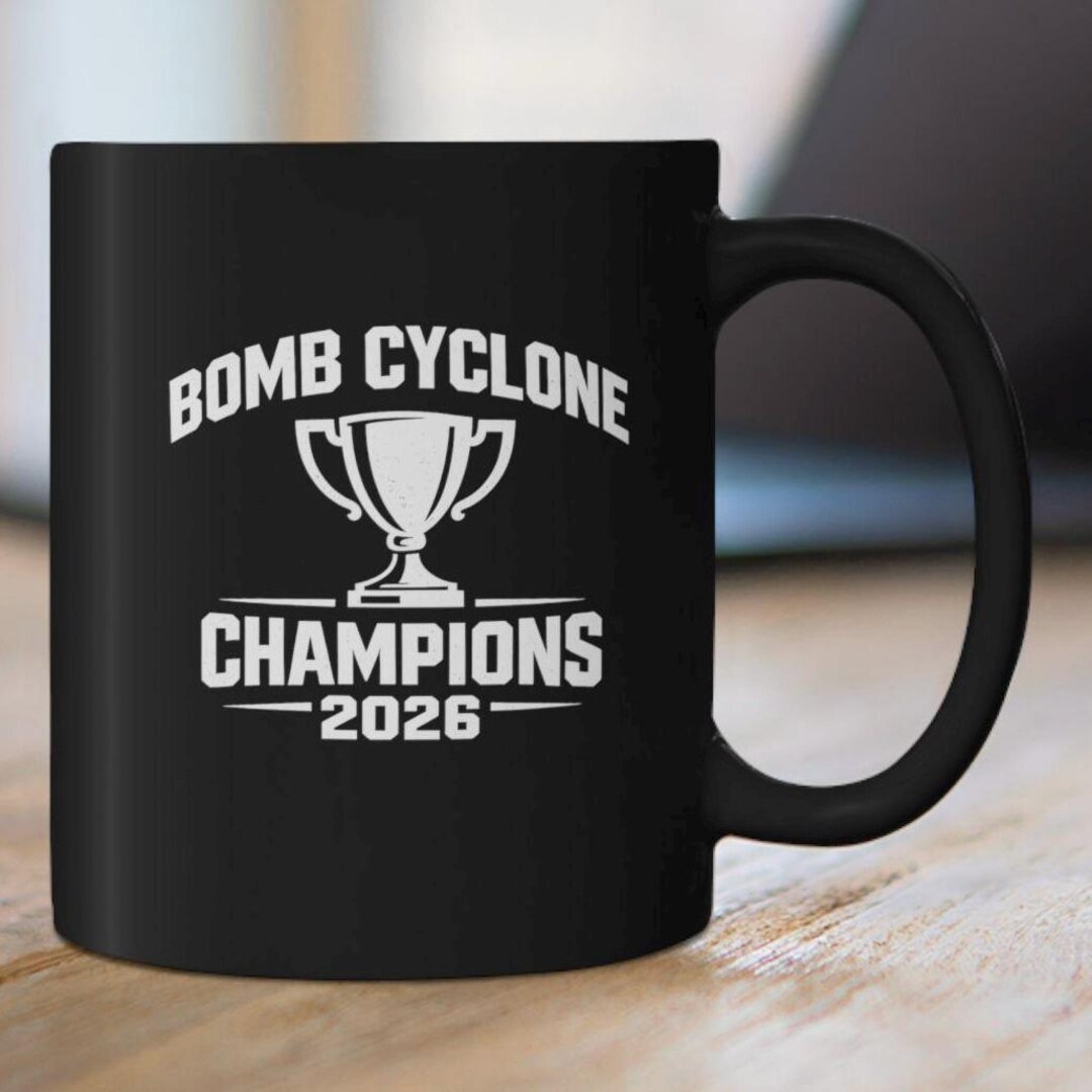 Bomb Cyclone 2026 Mug | East Coast Winter Storm Cup | Blizzard Survivor ...