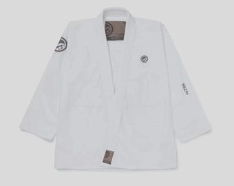 Kimono Shoyoroll WAZAir bianco da jiu jitsu con borsa