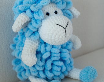 Crochet Sheep Pattern PDF | Soft Plush Toy | Amigurumi Tutorial