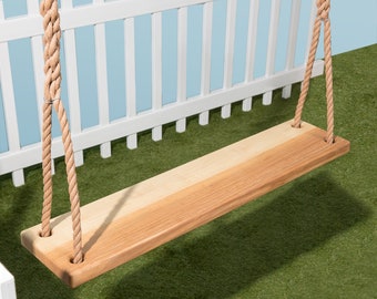 Double Tree Swing | Porch Swing| Bench Swing | Adult Swing | Child's Swing | Two person Tree Swing | Rope Swing | Classic Swing | Tree Swing