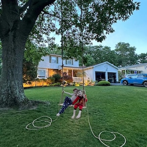 Double Tree Swing | Porch Swing| Bench Swing | Adult Swing | Child&#39;s Swing | Two person Tree Swing | Rope Swing | Classic Swing | Tree Swing