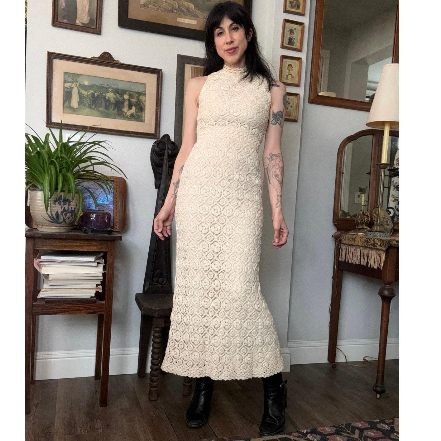 60's Maxi Dress - Etsy 60's Maxi Dress - Etsy