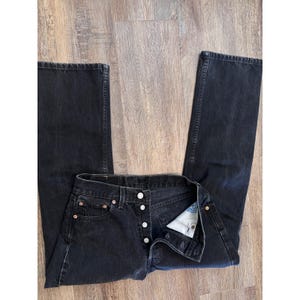 Vintage 80s Levis 501 Black - Etsy
