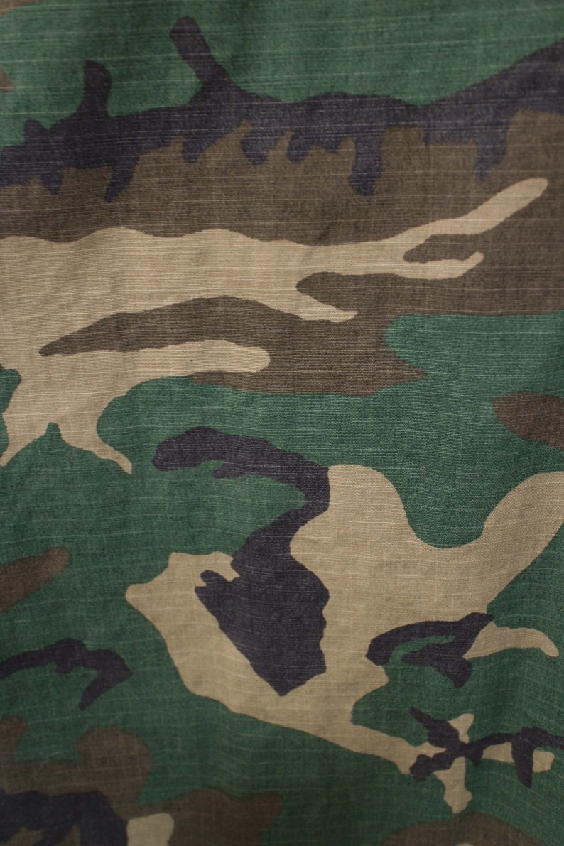 80s USMC Military Army Green Camouflage Jacket Jungle Camo BDU Etsy UK