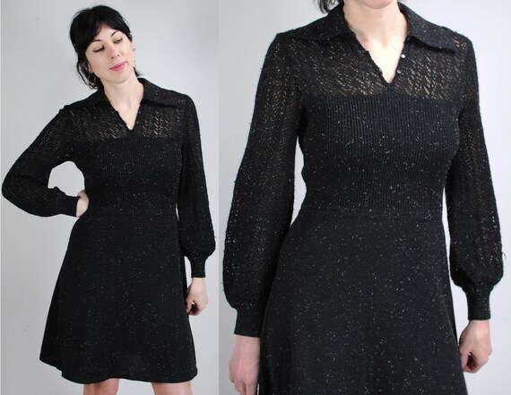 collared sweater dress